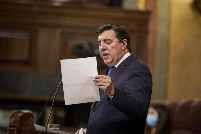 Archivo - El diputado del PP José Antonio Bermúdez de Castro