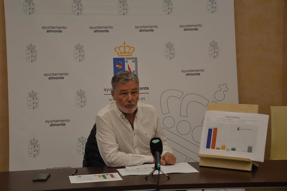 El concejal de Hacienda del Ayuntamiento de Almonte, José María García.