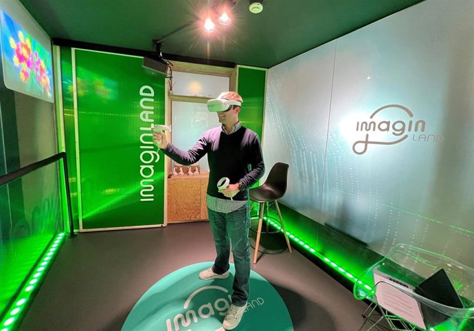 Espacio físico dedicado al metaverso en ImaginCafé