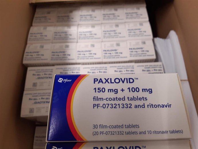 Archivo - Tratamientos del antiviral Paxlovid.