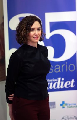 La presidenta de la Comunidad de Madrid, Isabel Díaz Ayuso.