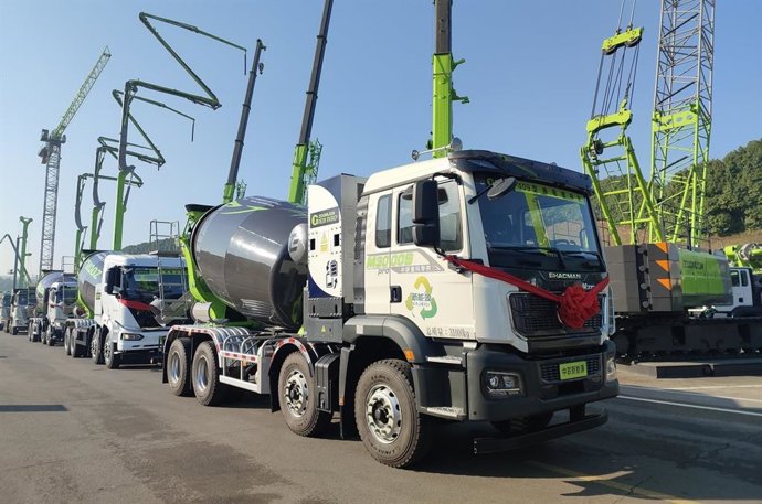 Zoomlion revealed eight series of new energy products in November 2021