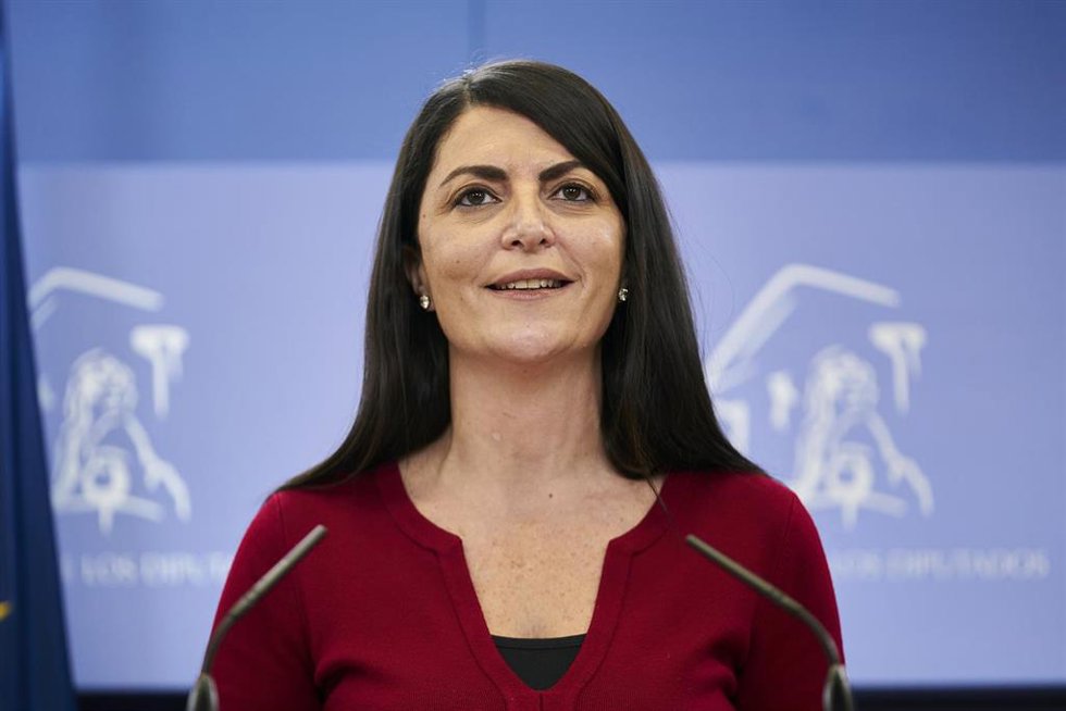 Archivo - Macarena Olona, designada candidata de Vox a la Presidencia de la Junta de Andalucía en las elecciones autonómicas del 19 de junio de 2022