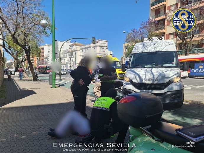 Escena del accidente