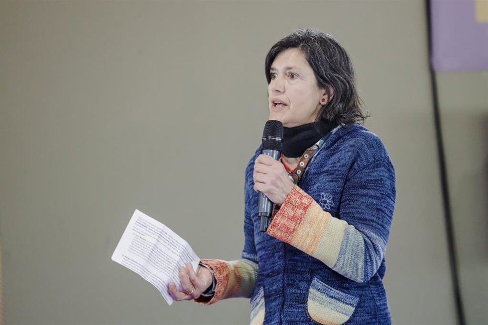 Archivo - La coordinadora de Alianza Verde en Andalucía, Carmen Molina, en una foto de archivo.
