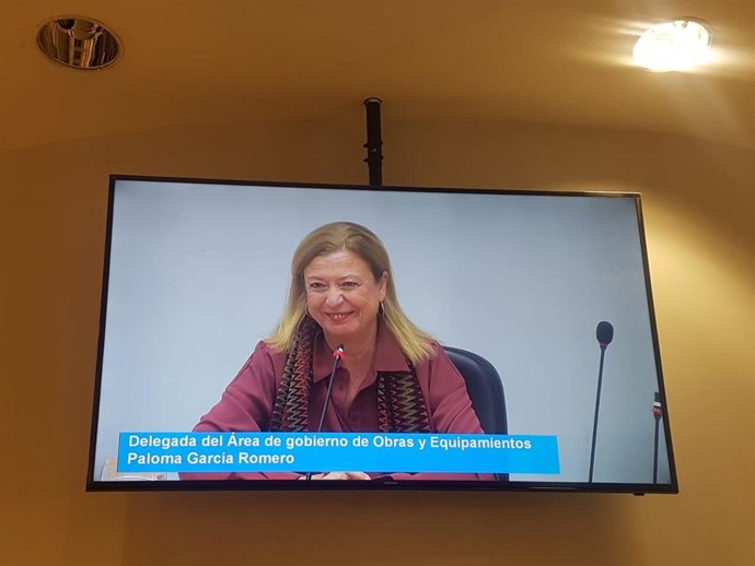 La delegada de Obras y Equipamientos del Ayuntamiento de Madrid, Paloma García Romero