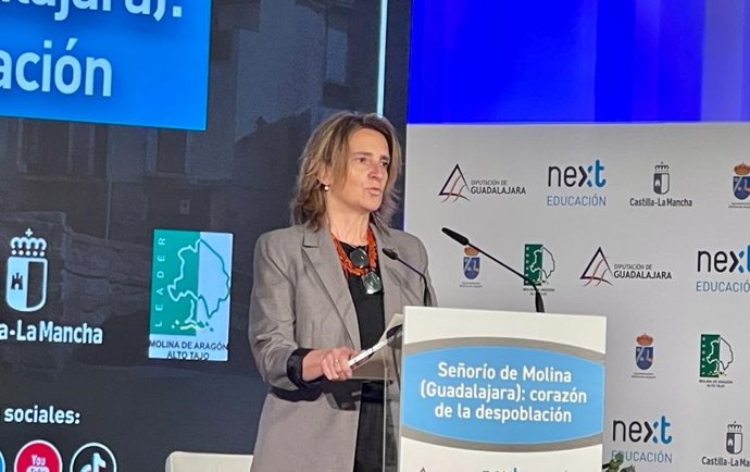 La ministra para la Transición Ecológica, Teresa Ribera