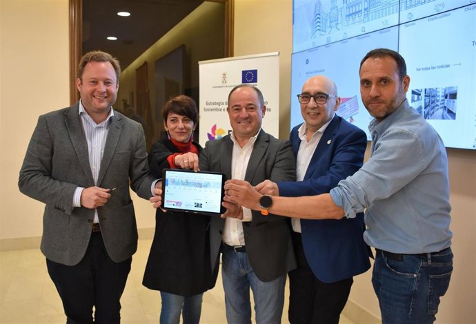 Presentación de la nueva página web del Ayuntamiento de Albacete.