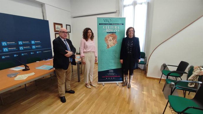 Presentación del programa Cultura a la romana de la Diputación de Palencia.