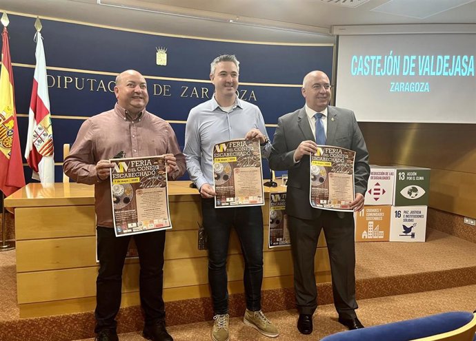 Presentación de la Feria del Conejo Escabechado de Castejón de Valdejasa.