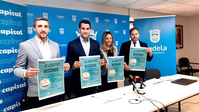 Imagen de la rueda de prensa de presentación de la feria Ribera Talent 2022