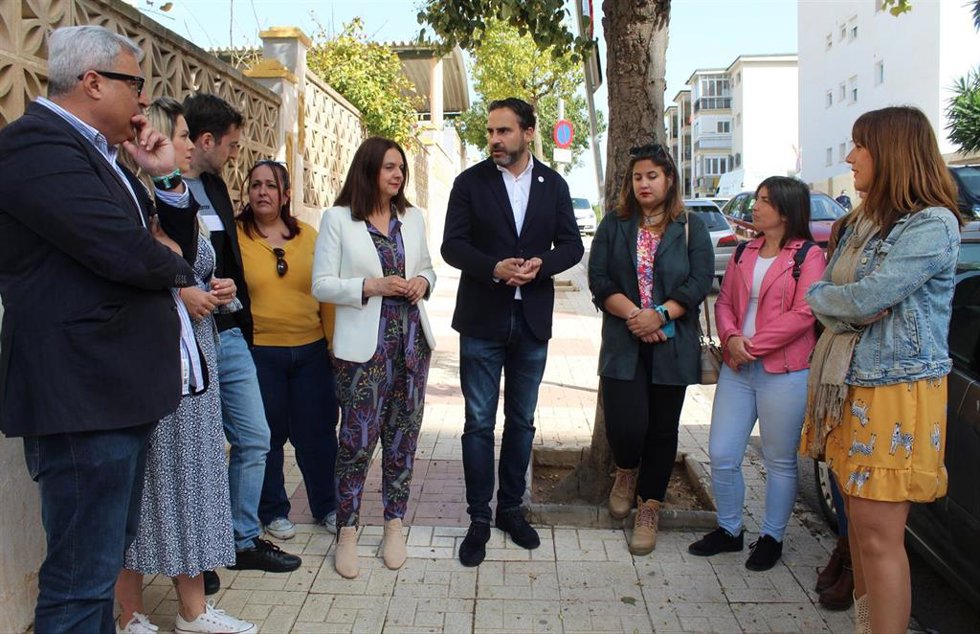 Daniel Pérez, Maribel Tocón y Antonio Navarro en Torremolinos