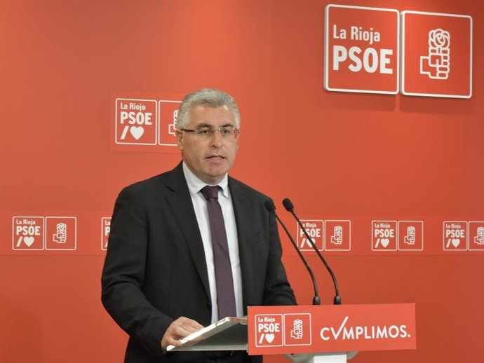 El secretario de Turismo del PSOE riojano, Jose Ángel Lacalzada