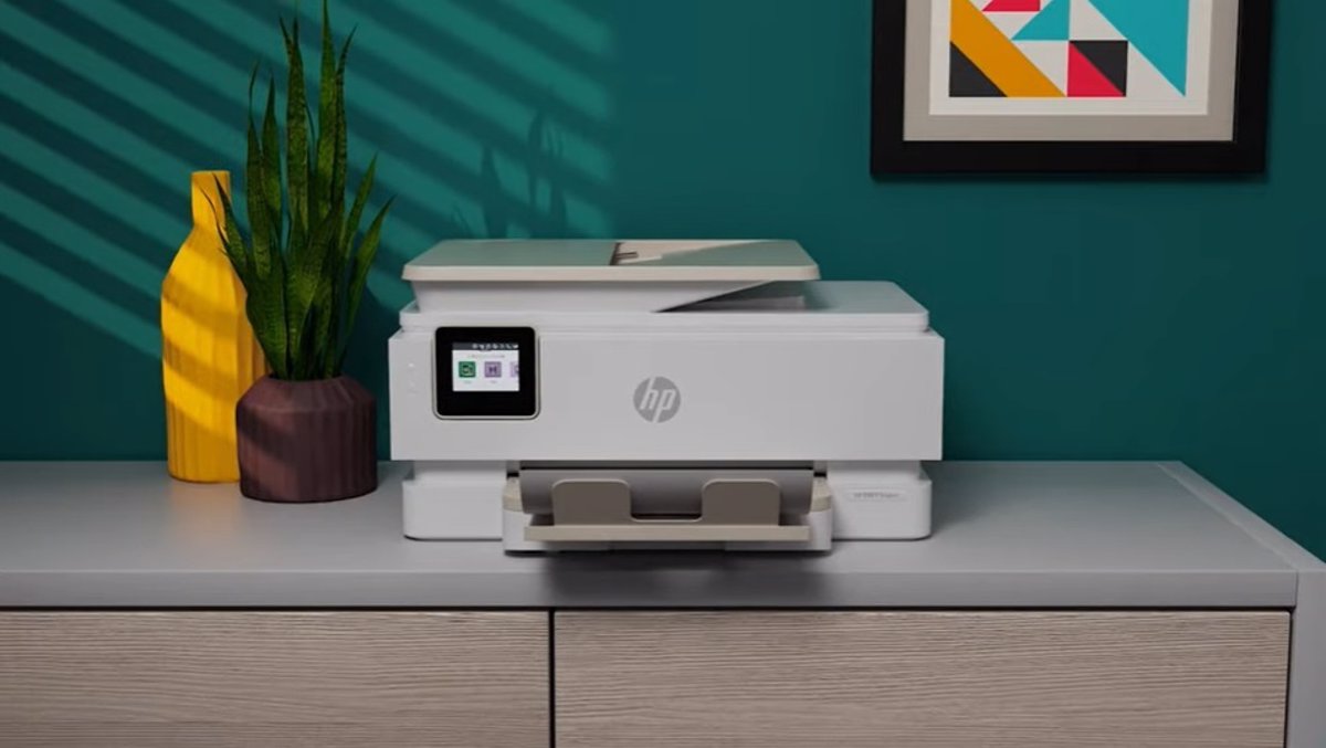 Your images are printed double.sided and turned into cards using the HP Envy Inspire home printer