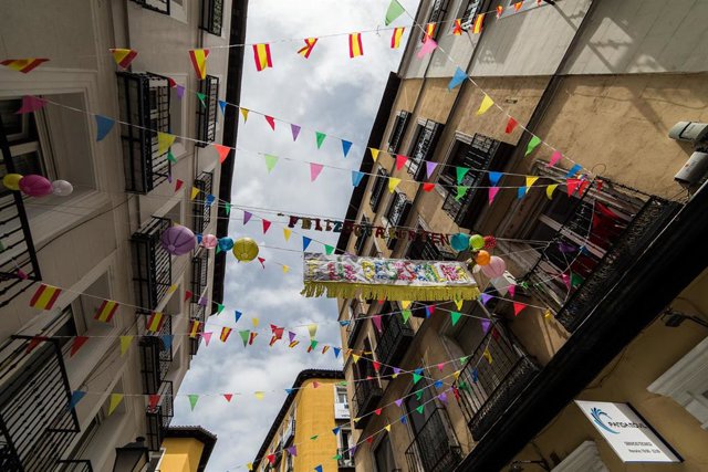 Archivo - Barrio de Malasaña. En Madrid, (España), a 7 de mayo de 2020.