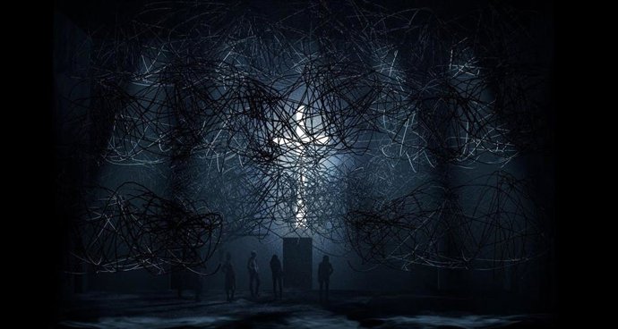 Imagen del nuevo espectáculo del director artístico de La Fura dels Baus lex Ollé, que reinventa 'La Nariz', la ópera de Dimitri Shostakóvich a partir del cuento de Nikolái