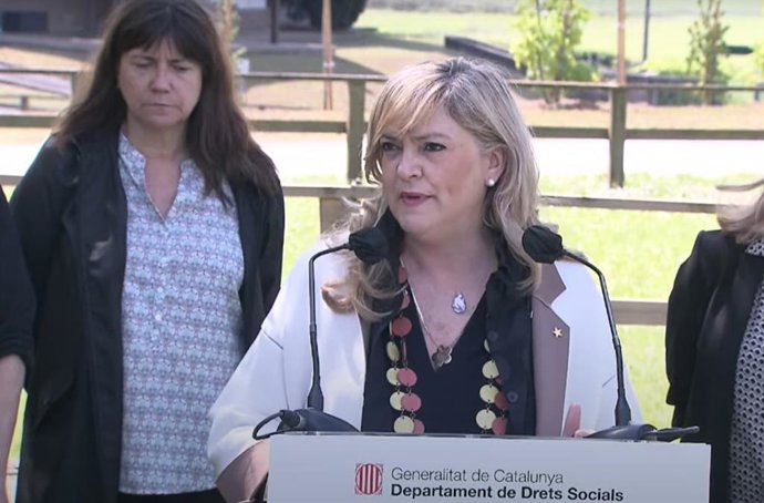 La consellera de Drets Socials, Violant Cervera