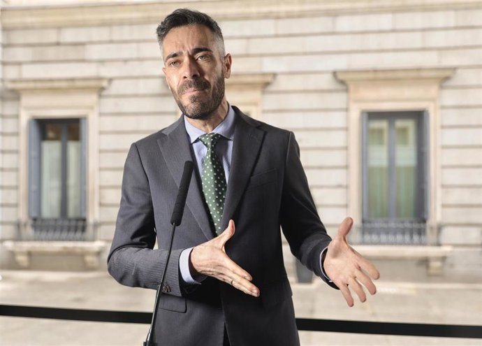 Archivo - El portavoz de la Ejecutiva Federal del PSOE, en una imagen de archivo.