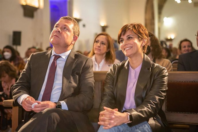 La ministra de Política Territorial, Isabel Rodríguez, y el presidente de C-LM, Emiliano García-Page