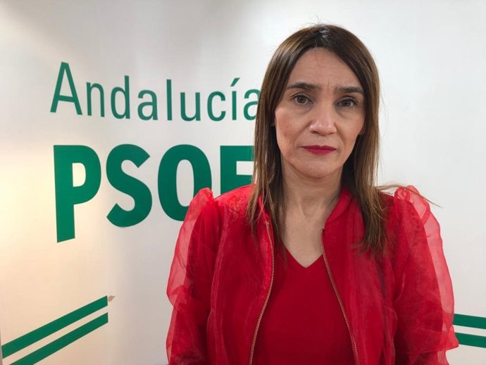 La vicesecretaria general del PSOE de Granada, Olga Manzano.