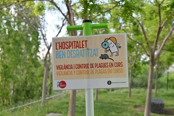 Actuacions contra la presncia de rosegadors a l'Hospitalet (Barcelona)