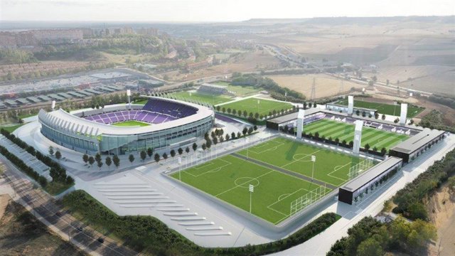 Imagen del anteproyecto de la ampliación de la Ciudad Deportiva del Real Valladolid.