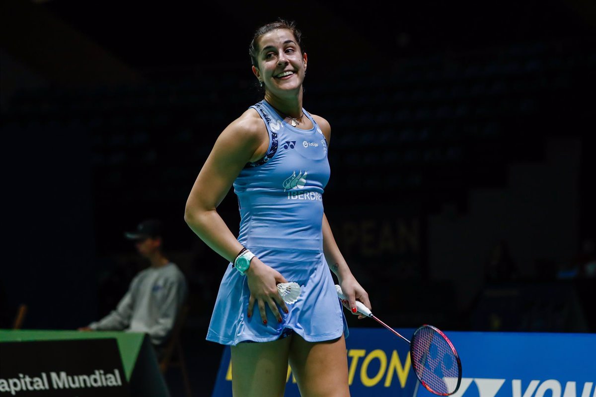 Carolina Marín imposes her law and will play for her sixth European Championship in a row