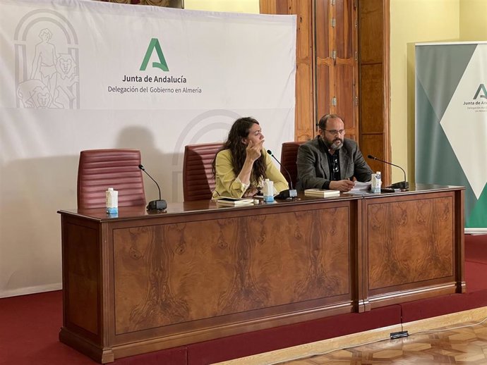 Ana Casrrasco-Conde en la Feria del Libro de Almería
