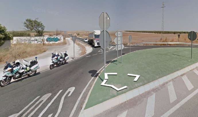 Fallece un motorista tras sufrir un accidente con una furgoneta en Marchena (Sevilla)