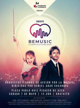 Fundación Acción por la Música reúne a más de un centenar de jóvenes para tocar el próximo 7 de mayo en Madrid por un mundo más justo
