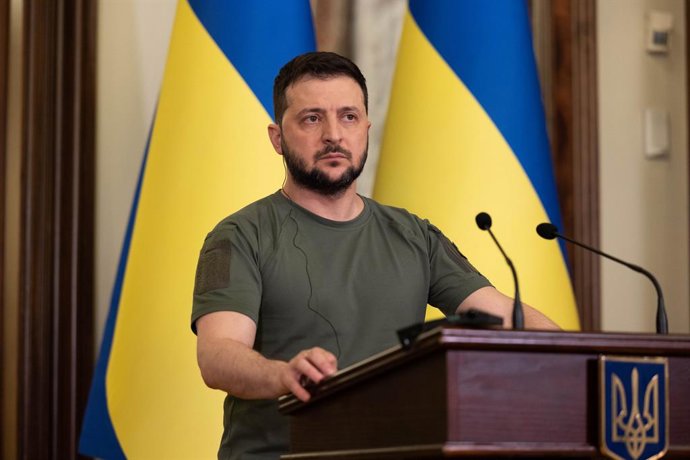 Volodimir Zelenski, president d'Ucrana