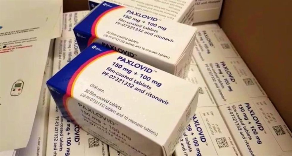 Archivo - Antivirales  Paxlovid contra la COVID-19.
