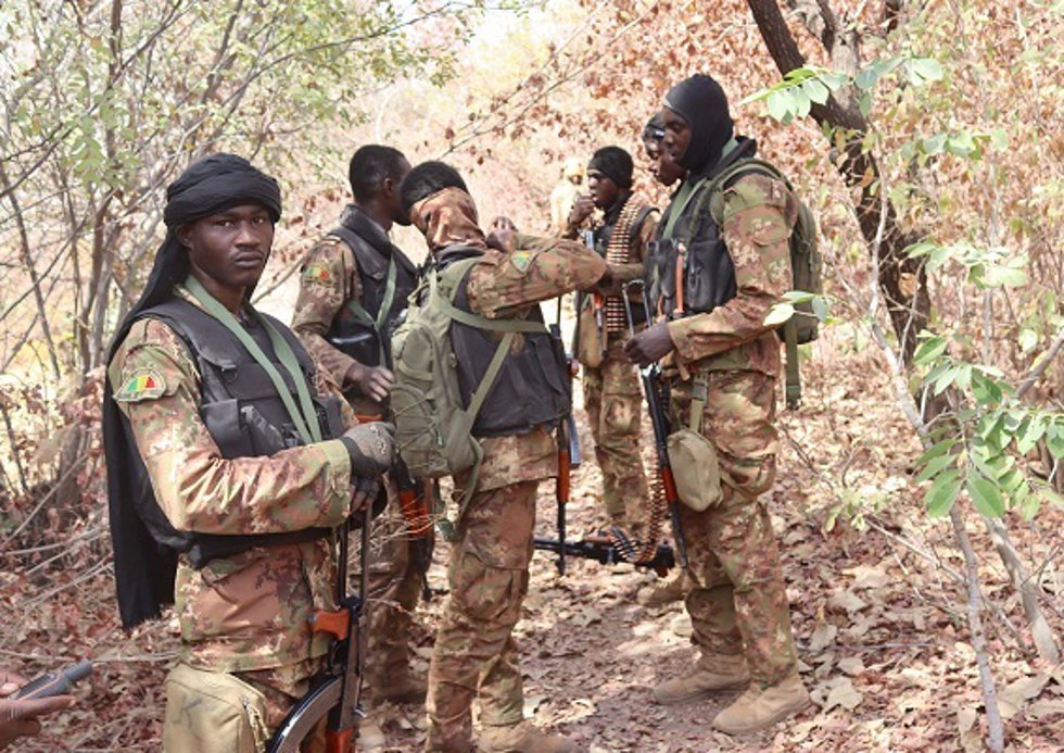 Militares en Malí