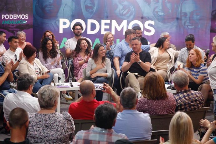 Encuentro de Podemos con militantes en Málaga