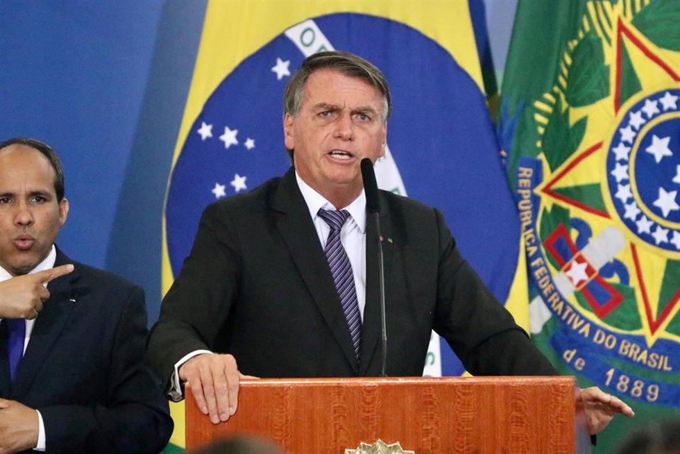 El presidente brasileño, Jair Bolsonaro