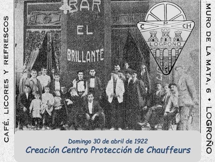 EL CENTRO DE PROTECCIÓN DE CHAUFFEURS DE LOGROÑO CUMPLE 100 AÑOS EL PRÓXIMO SÁBADO