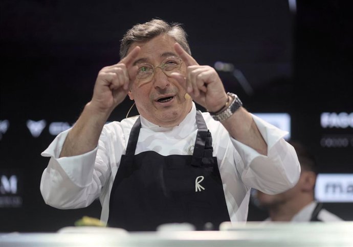 Archivo - El chef Josep Roca imparte una masterclass