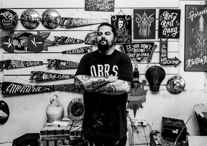 El graffitero talaverano Chais Martín