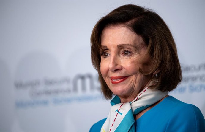 Archivo - Arxiu - Nancy Pelosi, presidenta de la Cmera de Representants d'EUA.