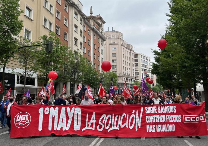 Manifestación del 1 de mayo