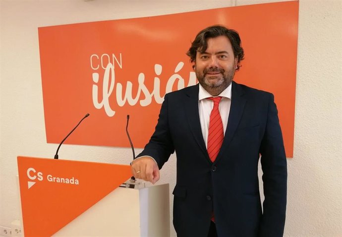 El coordinador provincial de Ciudadanos en Granada, Joaquín López-Sidro