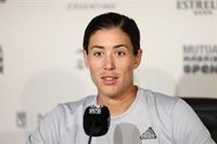 Muguruza: "Se espera mucho de mí en Madrid y no termino de jugar bien"