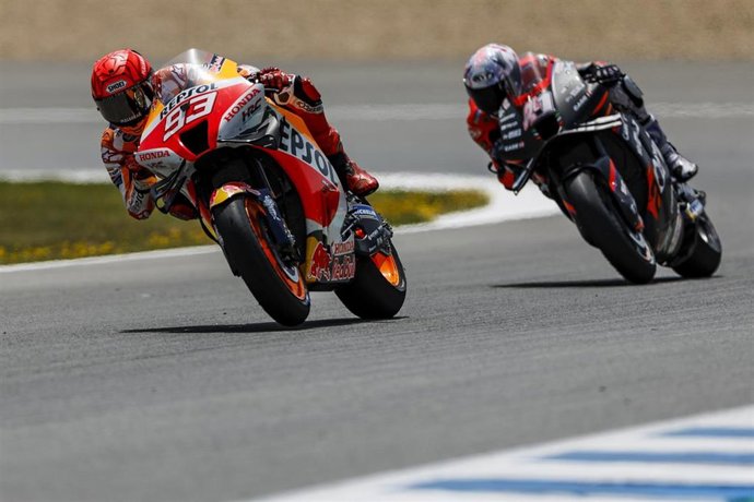 El piloto español de MotoGP Marc Márquez