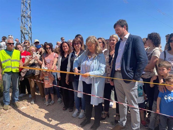 La consellera de Derechos Sociales de la Generalitat, Violant Cervera, inaugura la Fira Ramadera i d'Artesania de Rasquera (Tarragona)