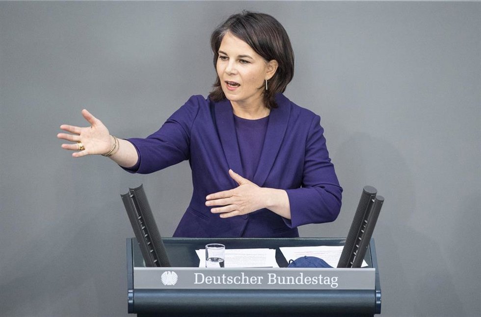 La ministra de Exteriores de Alemania, Annalena Baerbock