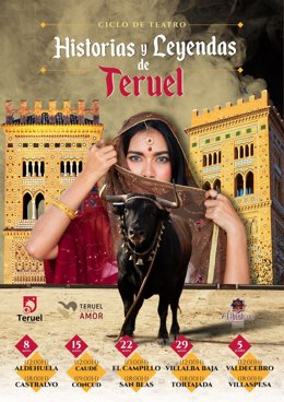 El ciclo de teatro Historias y Leyendas de Teruel se desarrolla en los barrios rurales del 8 de mayo al 5 de junio.