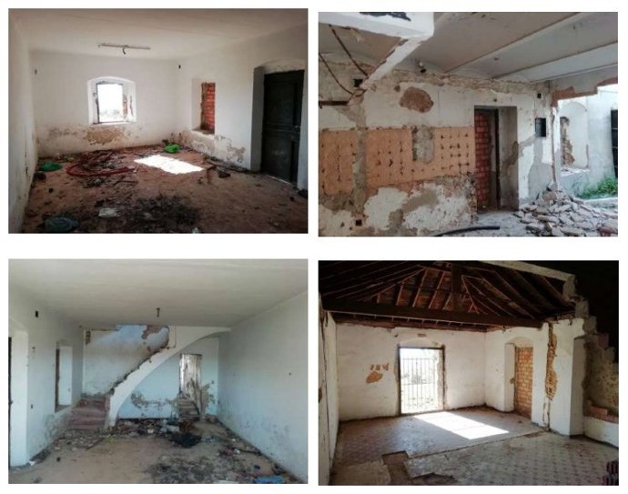 Interior del inmueble conocido como Huerta de Alconchel, en Mairena del Alcor.