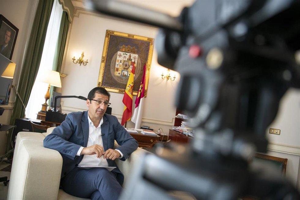 El presidente de la Diputación de Ciudad Real, José Manuel Caballero