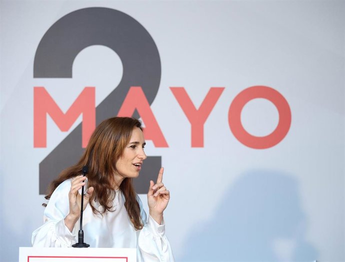 La portavoz de Más Madrid en la Asamblea, Mónica García, 