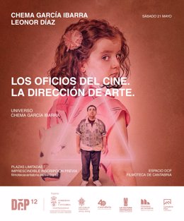 Cartel sobre Diálogo de Cine y Producción sobre la dirección de arte